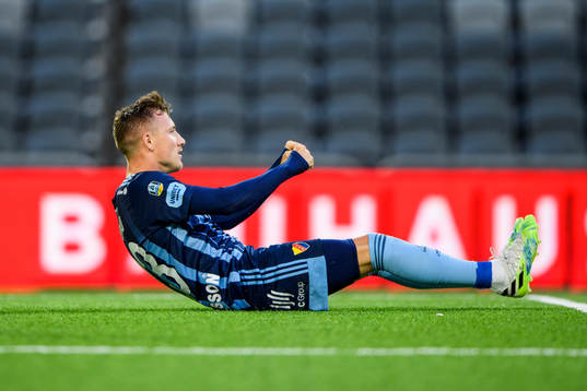 Djurgårdens Fredrik Ulvestad deppar