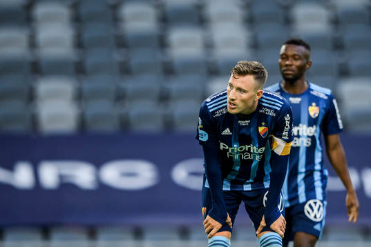 Djurgårdens Fredrik Ulvestad deppar