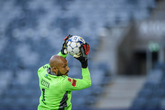 Östersunds målvakt Aly Keita