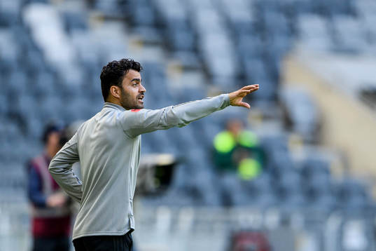 Östersunds assisterande tränare Amir Azrafshan