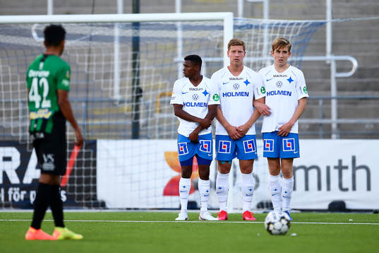 IFK Norrköpings Abdulrazaq Ishaq, Alexander Fransson och