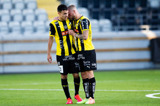 Häckens Ali Youssef ihop med Alexander Faltsetas
