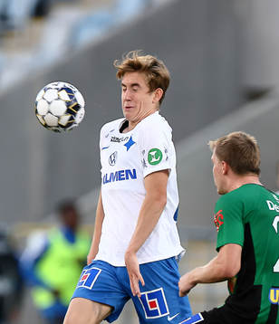 IFK Norrköpings Ísak Bergmann Jóhannesson och Varbergs