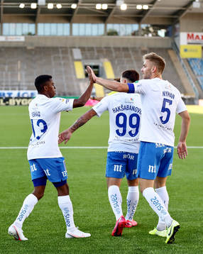 IFK Norrköpings Abdulrazaq Ishaq och Christoffer Nyman