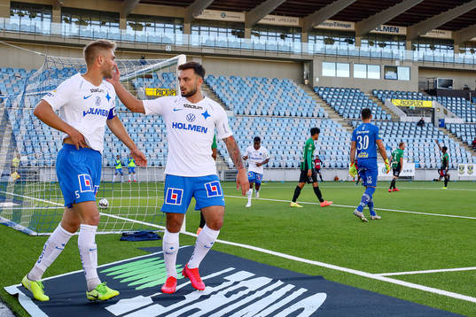 IFK Norrköpings Christoffer Nyman och Sead Haksabanovic
