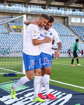 IFK Norrköpings Christoffer Nyman och Sead Haksabanovic