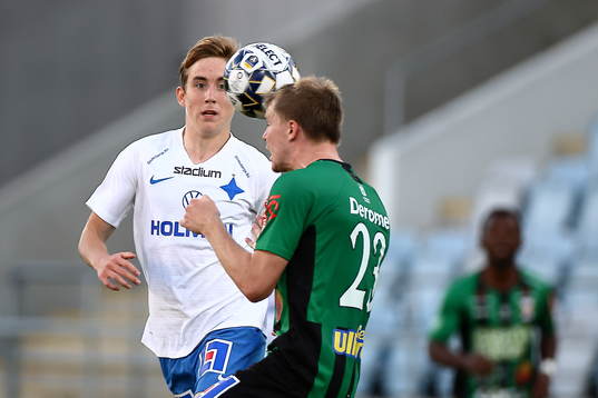 IFK Norrköpings Ísak Bergmann Jóhannesson och Varbergs