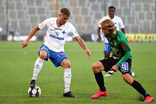 IFK Norrköpings Henrik Castegren och Varbergs Sebastian