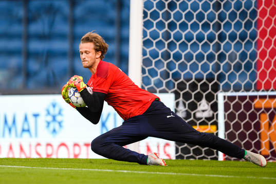 Helsingborgs målvakt Anders Lindegaard