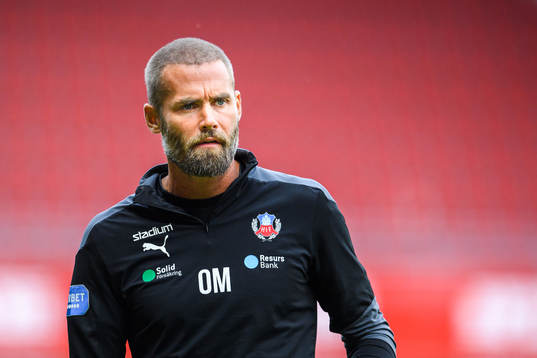 Helsingborgs tränare Olof Mellberg