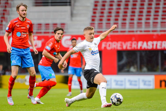 Helsingborgs Rasmus Jönsson och Brandur Hendriksson