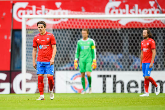 Helsingborgs Brandur Hendriksson deppar