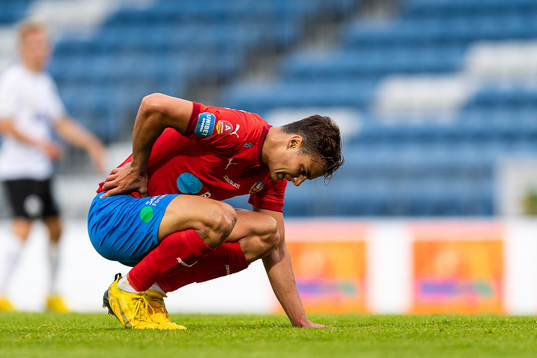 Helsingborgs Assad Al Hamlawi har ont