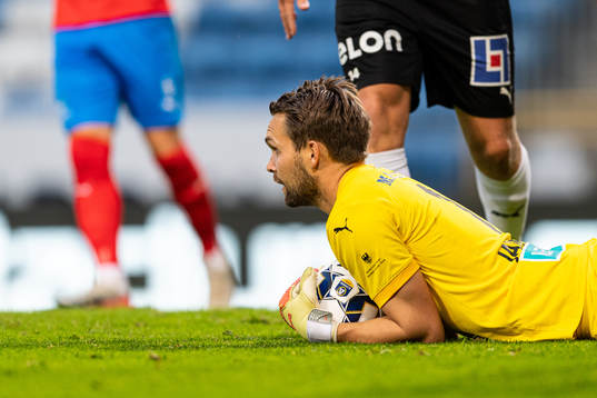 Örebros målvakt Oscar Jansson