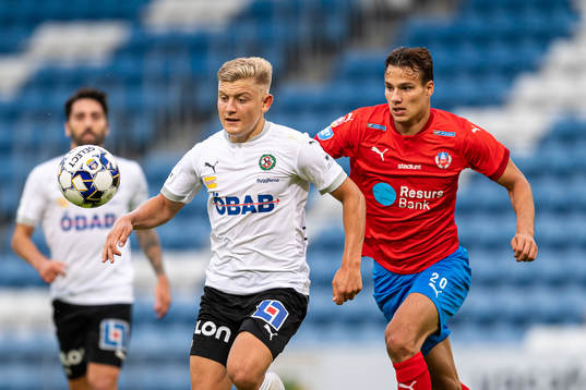 Örebros Dennis Collander och Helsingborgs Assad Al Hamlawi