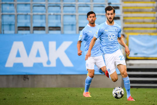 Malmö FFs Behrang Safari och Adi Nalic