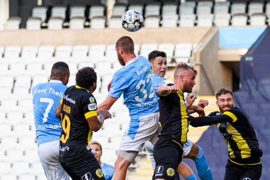 Malmö FFs Anel Ahmedhodzic och Jo Inge Berget