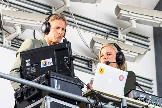 Dplays Jens Fjellström och Petra Svensson