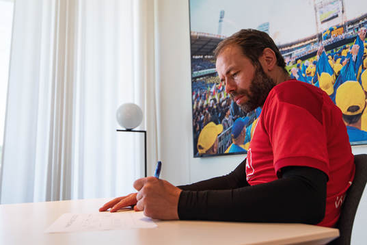 Häckens tränare Andreas Alm