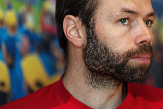 Häckens tränare Andreas Alm