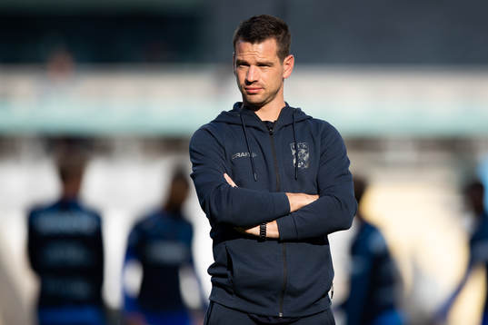IFK Göteborgs assisterande tränare Ferran Sibila innan