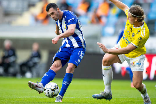 IFK Göteborgs Giorgi Kharaishvili mot Falkenbergs Carl
