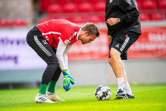 Kalmars målvakt Lucas Hägg-Johansson