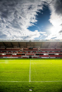 Vy över Guldfågeln Arena