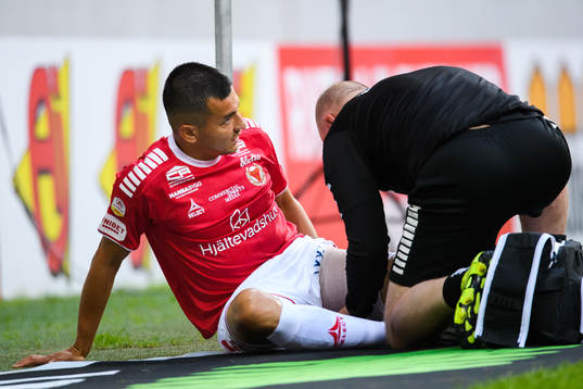 Kalmars Emin Nouri får vård