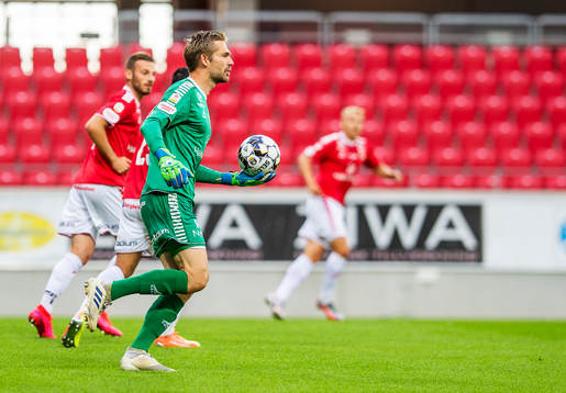 Kalmars målvakt Lucas Hägg-Johansson