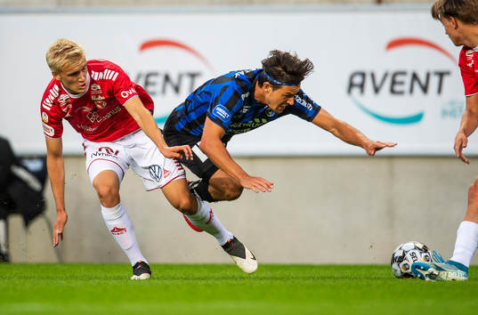 Kalmars Carl Gustafsson och Sirius Stefano Vecchia