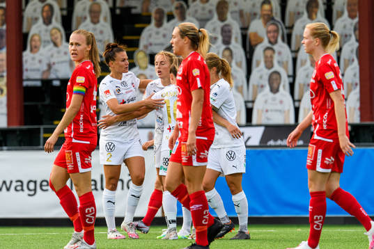 Örebros Frida Abrahamsson deppar