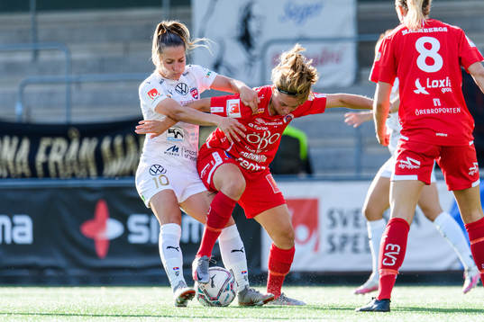 Rosengårds Jelena Cankovic och Örebros Heidi Kollanen