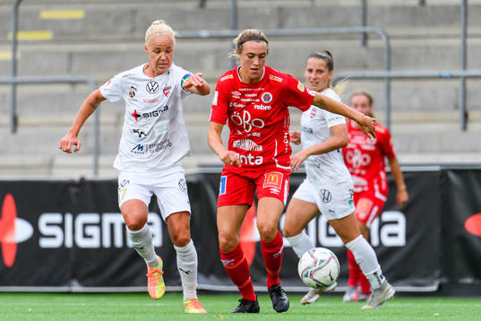 Rosengårds Caroline Seger och Örebros Freja Olofsson