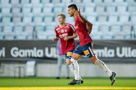 Örgrytes Ailton Almeida jublar