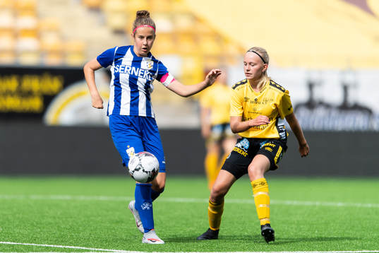 IFK Göteborgs Isabella Svanström och Elfsborgs Matilda