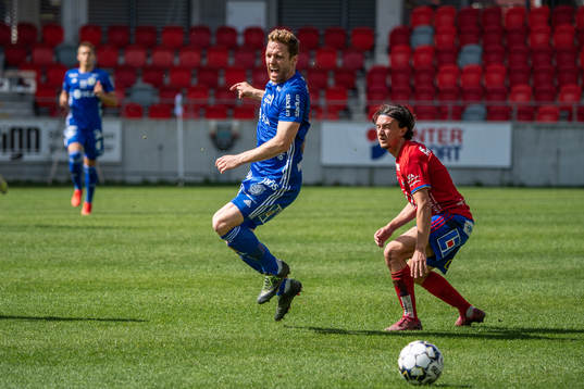 Sundsvalls David Myrestam och Östers Mattias Pavic