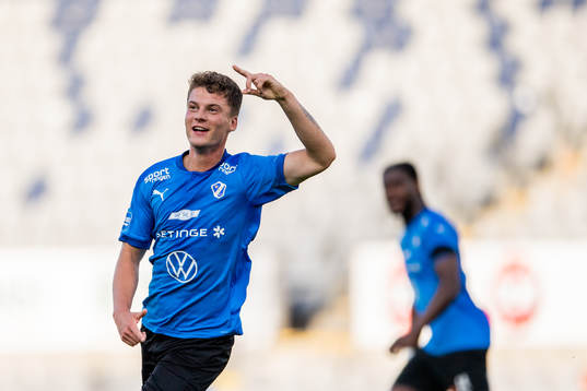 Halmstads Samuel Kroon jublar
