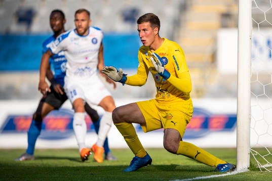 Akropolis målvakt Samuel Brolin