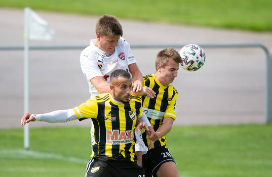 i träningsmatchen mellan IFK Hässleholm och FC Rosengård