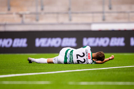 Västerås Samuel Holm har ont