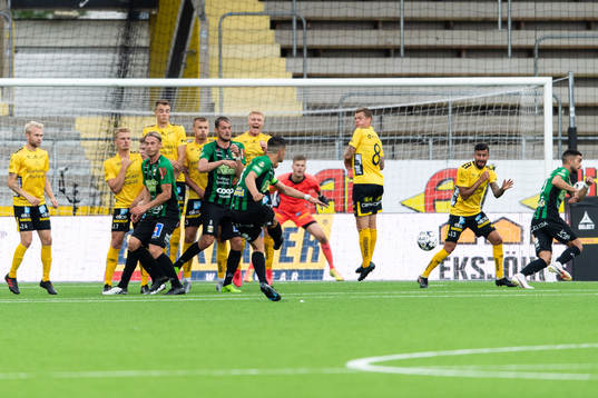 Frispark för Varbergs  som läggs av Astrit Selmani