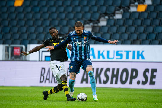 s Henok Goitom och Djurgårdens Erik