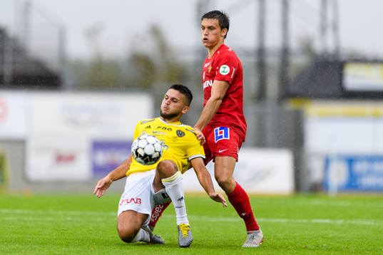 Falkenbergs Edi Sylisufaj och IFK Norrköpings Rasmus