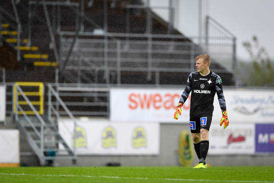 IFK Norrköpings målvakt Isak Pettersson