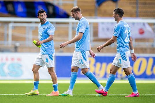 Malmö FFs Behrang Safari, Ola Toivonen och Marcus