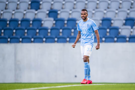Malmö FFs Isaac Kiese Thelin jublar
