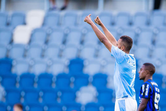 Malmö FFs Isaac Kiese Thelin jublar