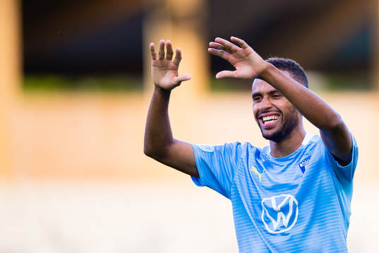 Malmö FFs Isaac Kiese Thelin jublar