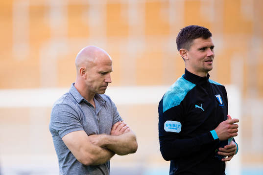 Sirius tränare Henrik Rydström deppar